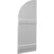 Ekena Millwork Americraft 6-Board (2 Batten) Wood Joined Board-n-Batten Shutters w/ Arch Top, ARW101BQ621X77PRH ARW101BQ621X77PRH - alternate 6
